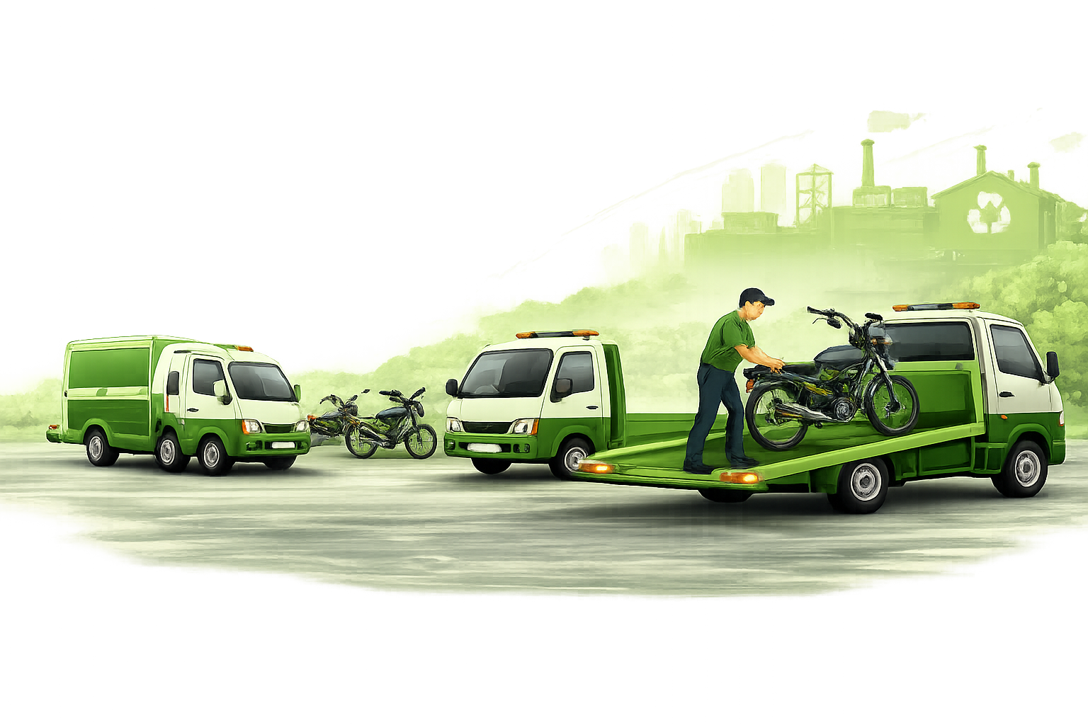 Auto Scrap Industries — free bike pickup service